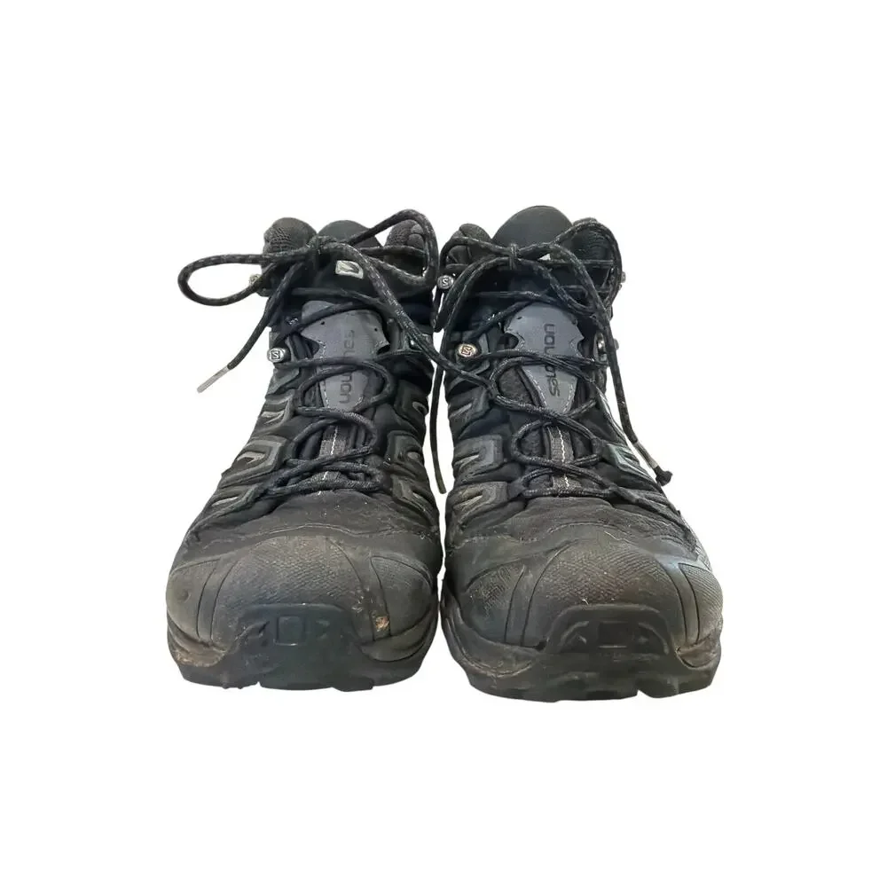 Salomon Men's 8 X Ultra 3 Mid GTX hiking boots black/grey Contagrip Trails
